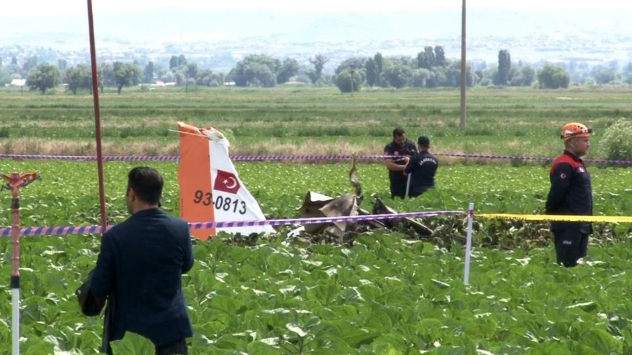 Kayseri'de eğitim uçağı düştü: 2 pilot şehit oldu!
